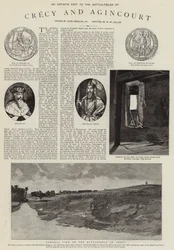 Ein Künstlerbesuch auf den Schlachtfeldern von Crecy und Agincourt